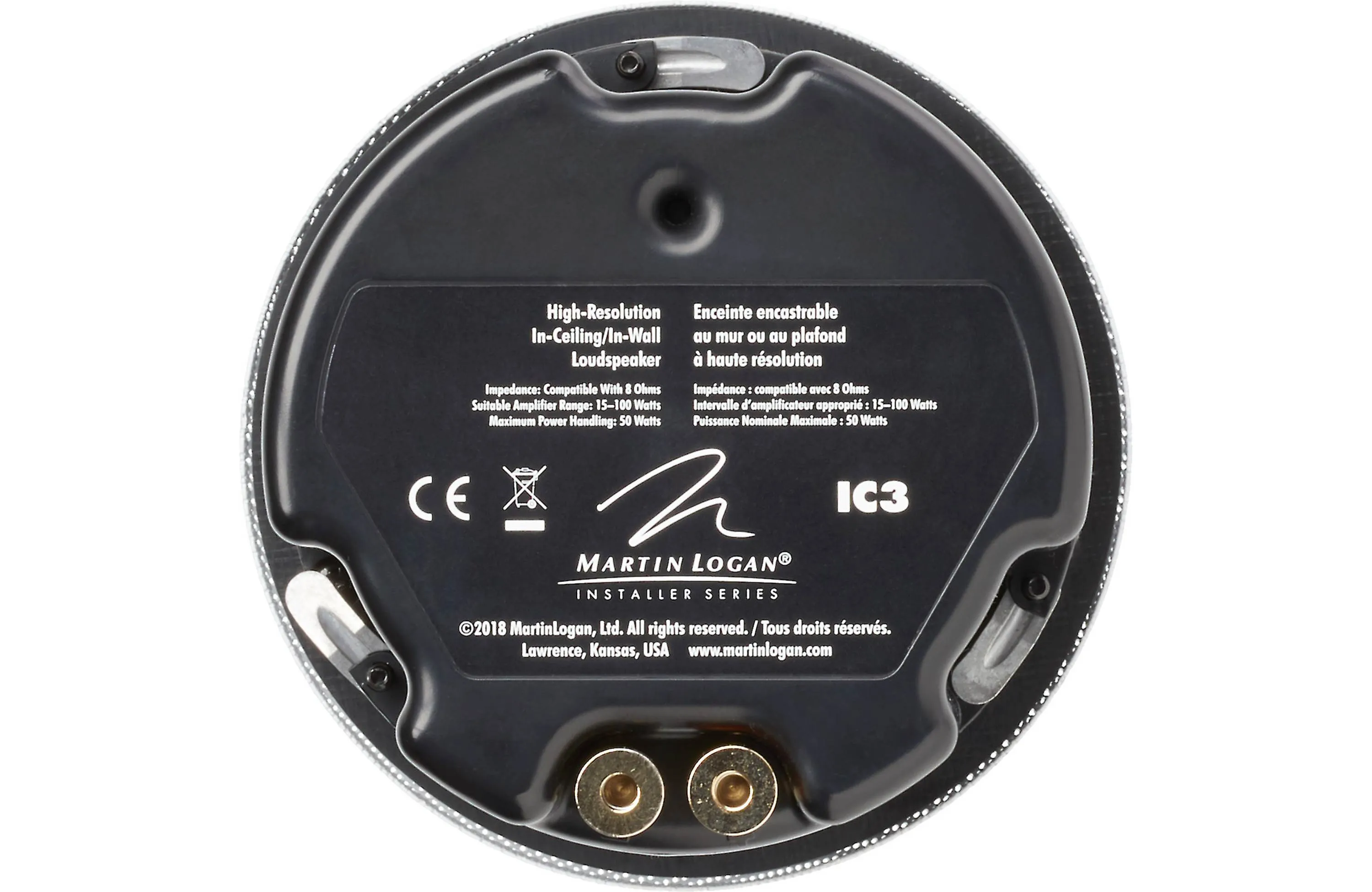 Martin Logan IC3 Small Opening In-Ceiling Speaker (Each)