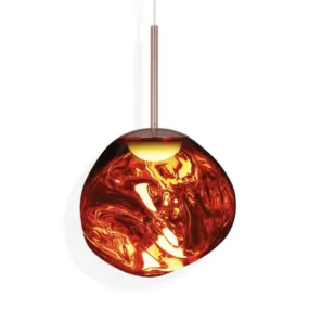 Melt Pendant, Copper, Large