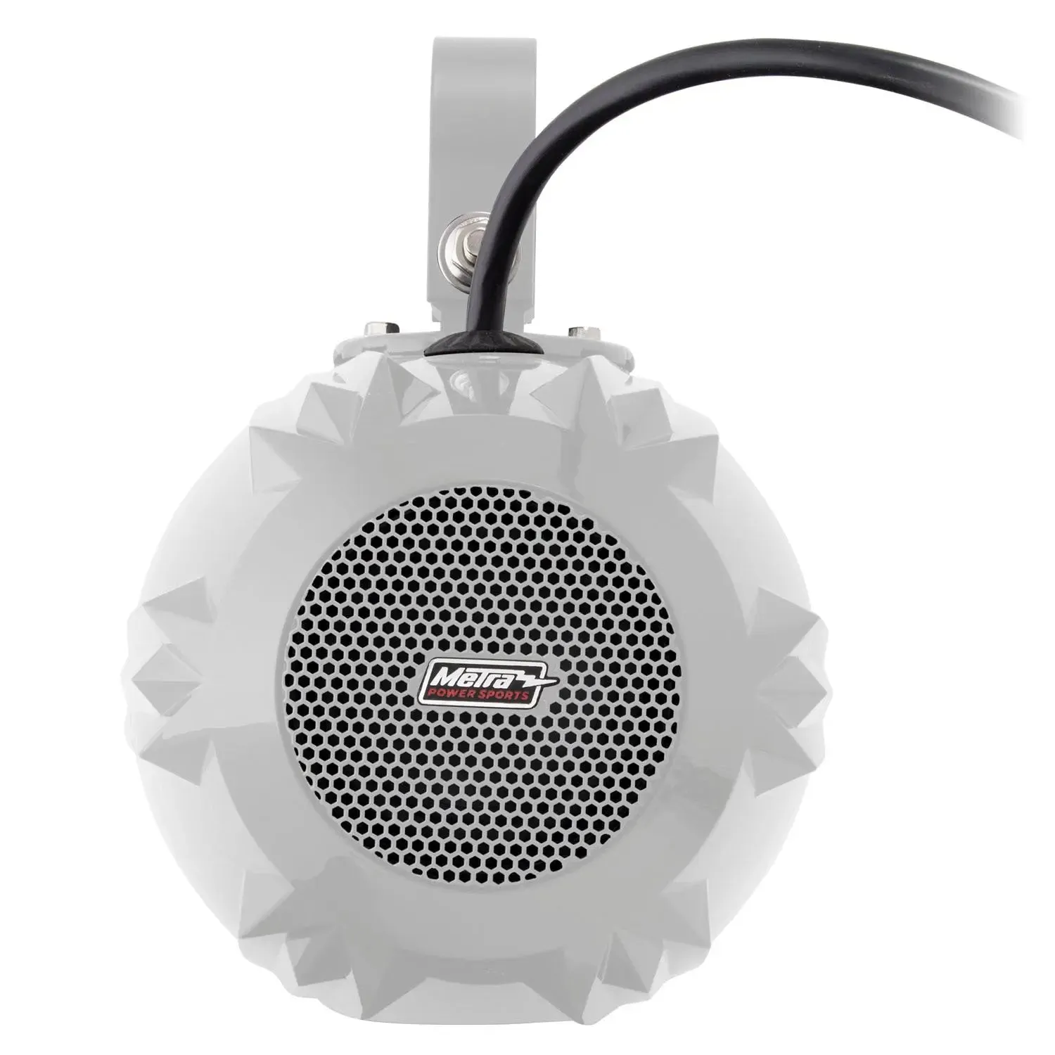 Metra MPS-65WCSRGB 6.5" 120 Watts Marine Grade Tower Speaker with RGB Lights White (Pair)