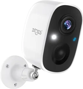 Mini Size 1080P Wireless Battery Powered Security Camera for Indoor Outdoor Home Safety Dzees CG6