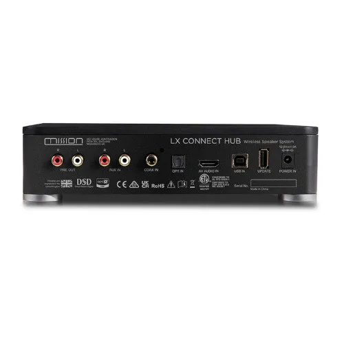 Mission LX Connect Wireless Speaker System Lux White