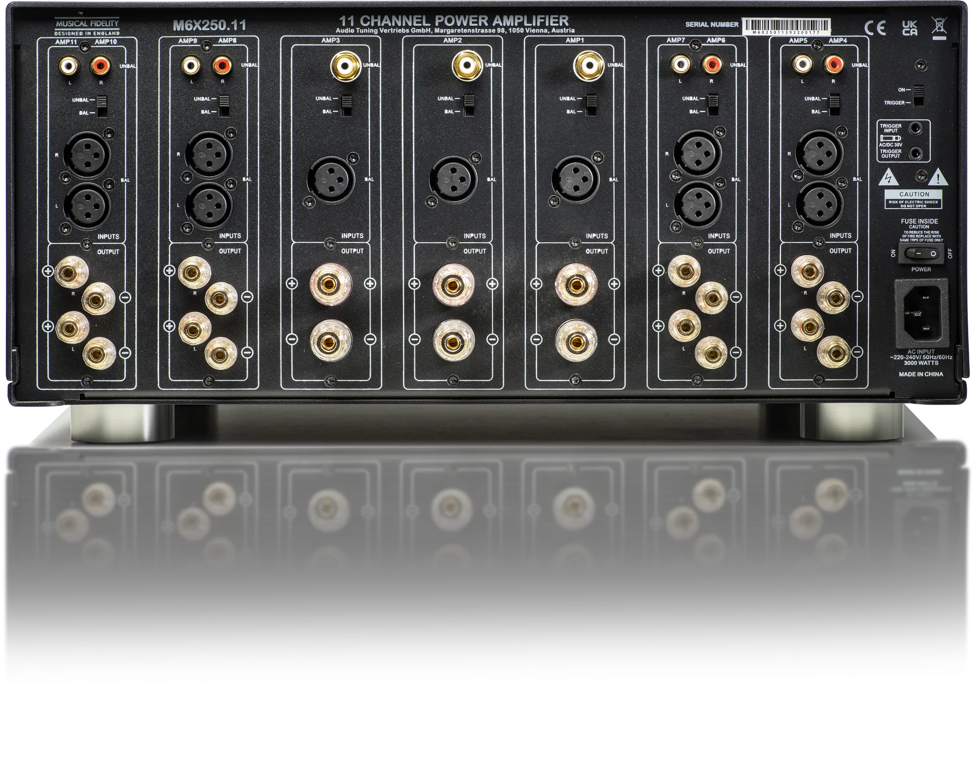 Musical Fidelity M6X 250.11 11 Channel Power Amplifier