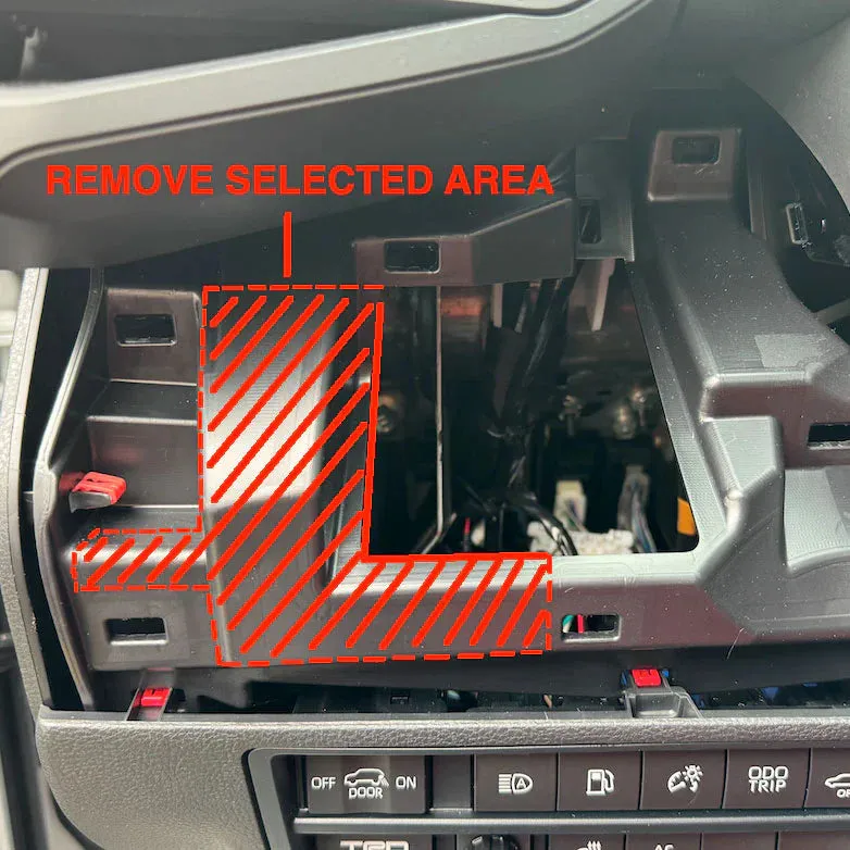 OE Panels Factory Replacement Switch Panel For Tundra (2022-Current)