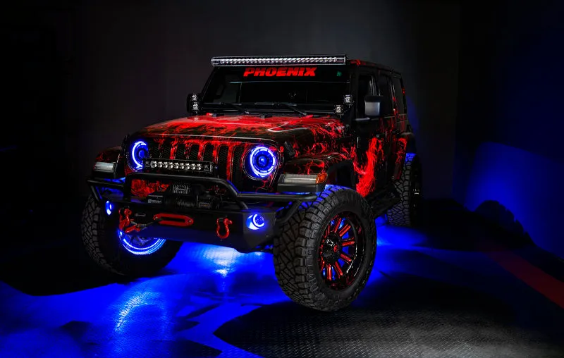 Oracle Bluetooth   RF Underbody Rock Light Kit - 4 PCS - ColorSHIFT SEE WARRANTY