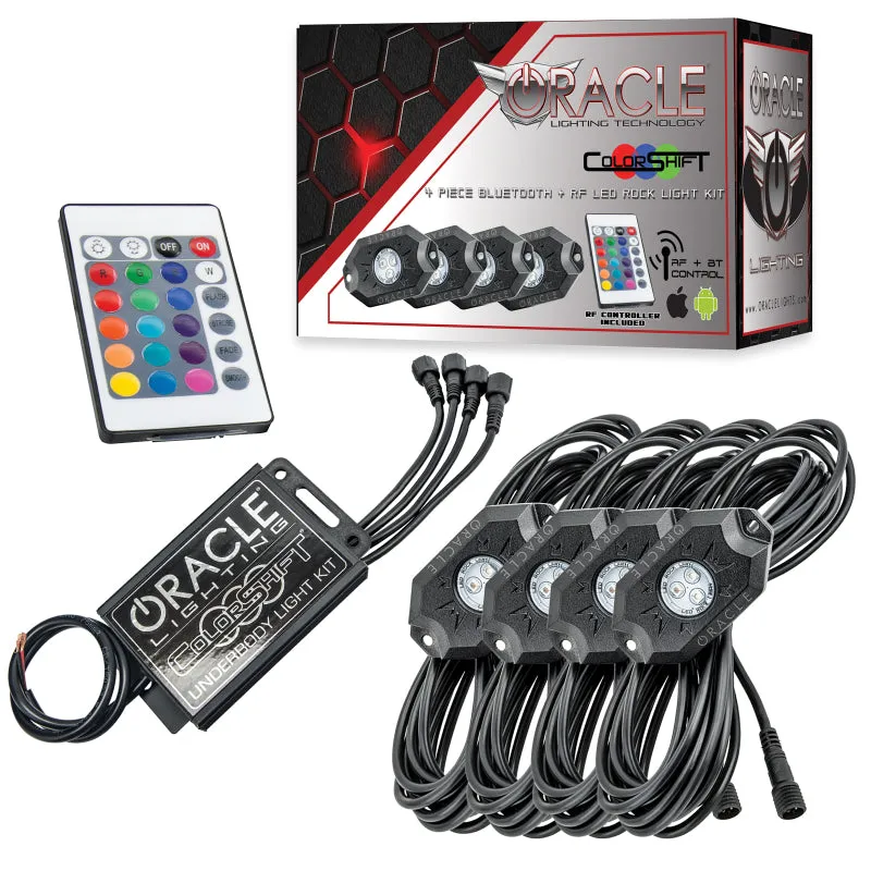 Oracle Bluetooth   RF Underbody Rock Light Kit - 4 PCS - ColorSHIFT SEE WARRANTY