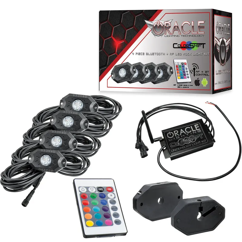 Oracle Bluetooth   RF Underbody Rock Light Kit - 4 PCS - ColorSHIFT SEE WARRANTY