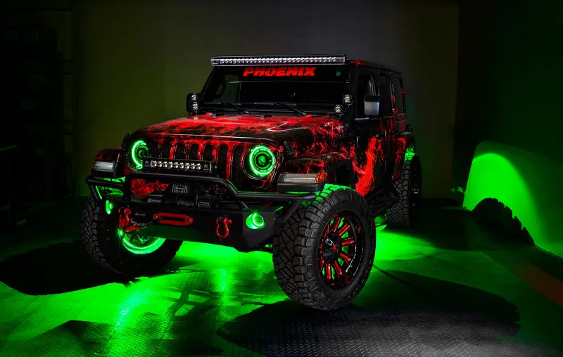 Oracle Bluetooth   RF Underbody Rock Light Kit - 4 PCS - ColorSHIFT SEE WARRANTY