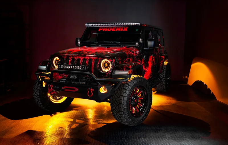 Oracle Bluetooth   RF Underbody Rock Light Kit - 4 PCS - ColorSHIFT SEE WARRANTY