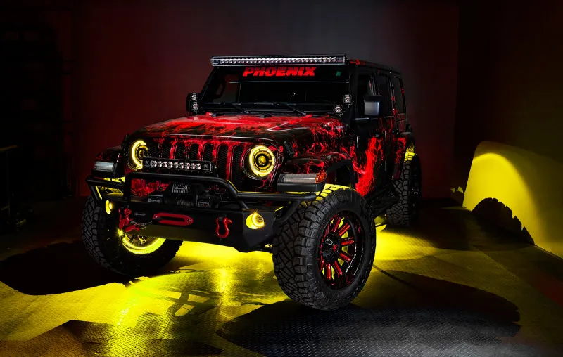 Oracle Bluetooth   RF Underbody Rock Light Kit - 4 PCS - ColorSHIFT SEE WARRANTY
