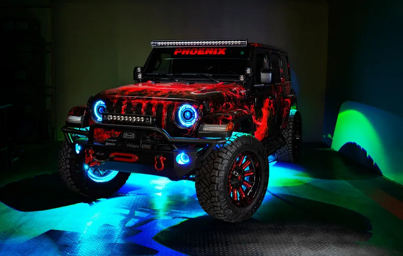 Oracle Bluetooth   RF Underbody Rock Light Kit - 4 PCS - ColorSHIFT SEE WARRANTY