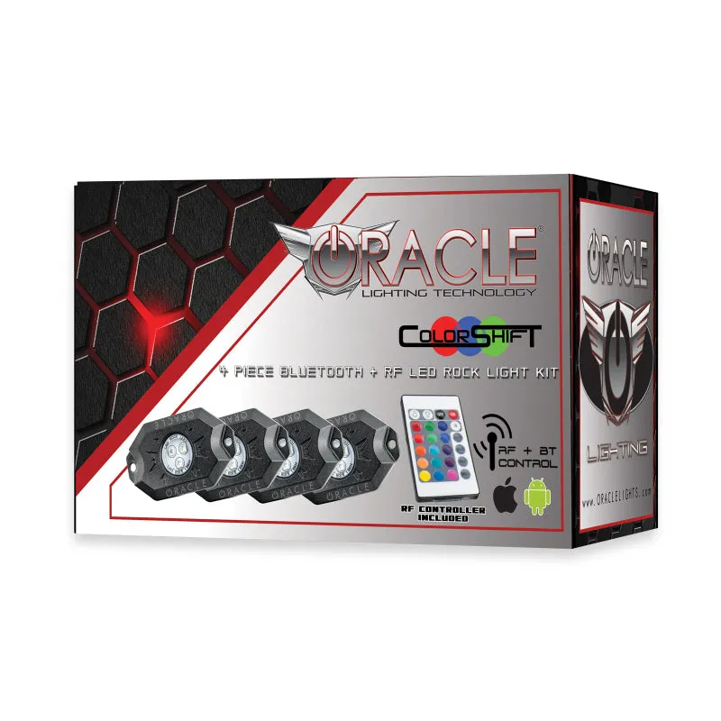 Oracle Bluetooth   RF Underbody Rock Light Kit - 4 PCS - ColorSHIFT SEE WARRANTY