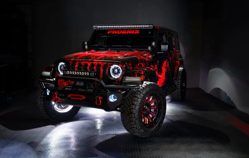 Oracle Bluetooth   RF Underbody Rock Light Kit - 4 PCS - ColorSHIFT SEE WARRANTY