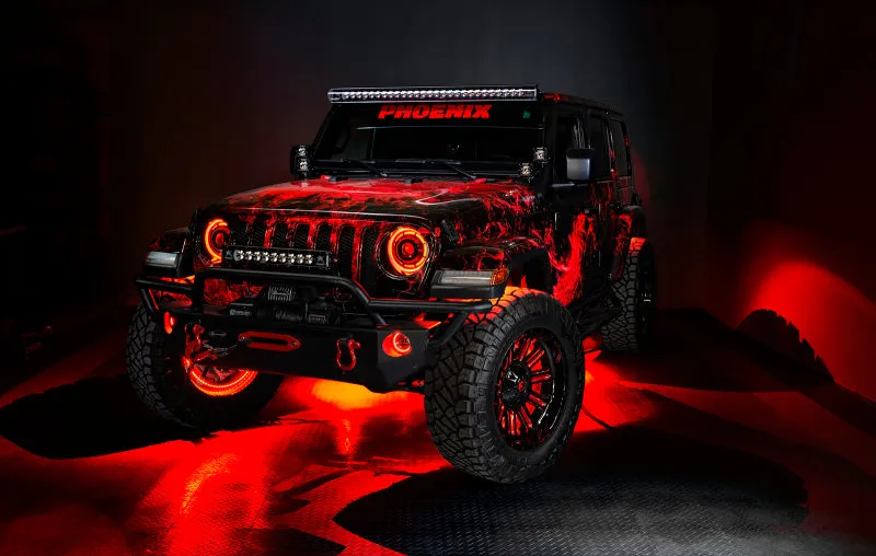 Oracle Bluetooth   RF Underbody Rock Light Kit - 4 PCS - ColorSHIFT SEE WARRANTY