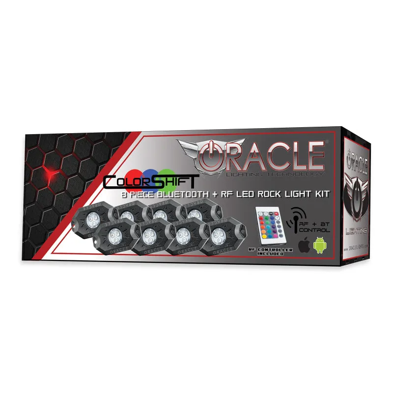 Oracle Bluetooth   RF Underbody Rock Light Kit - 8 PCS - ColorSHIFT SEE WARRANTY