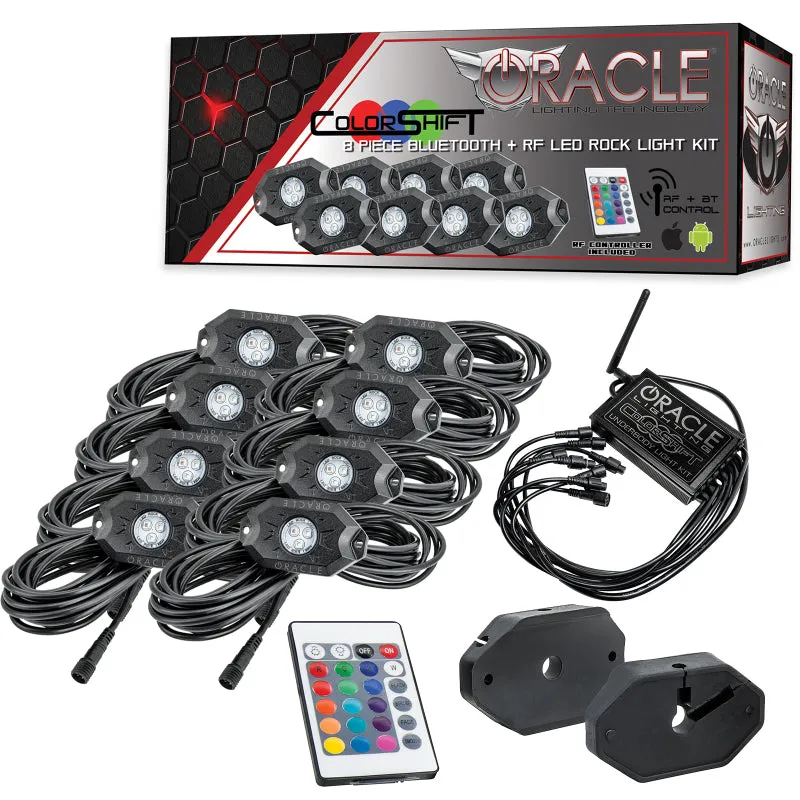 Oracle Bluetooth   RF Underbody Rock Light Kit - 8 PCS - ColorSHIFT SEE WARRANTY
