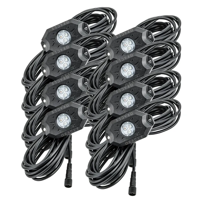 Oracle Bluetooth   RF Underbody Rock Light Kit - 8 PCS - ColorSHIFT SEE WARRANTY