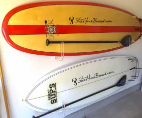 OUTLET | Clear SUP Wall Rack