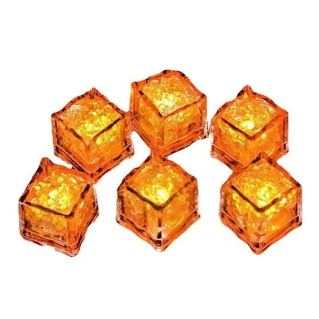 Party LED  light ice cube / colorful touch sensor night light