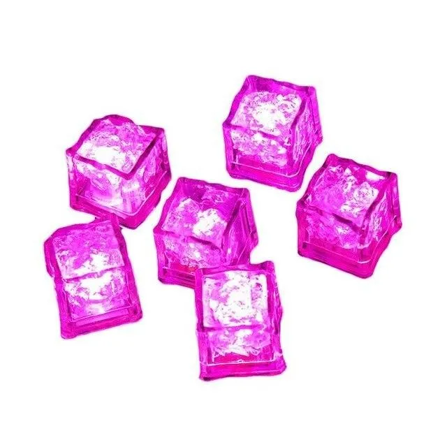 Party LED  light ice cube / colorful touch sensor night light
