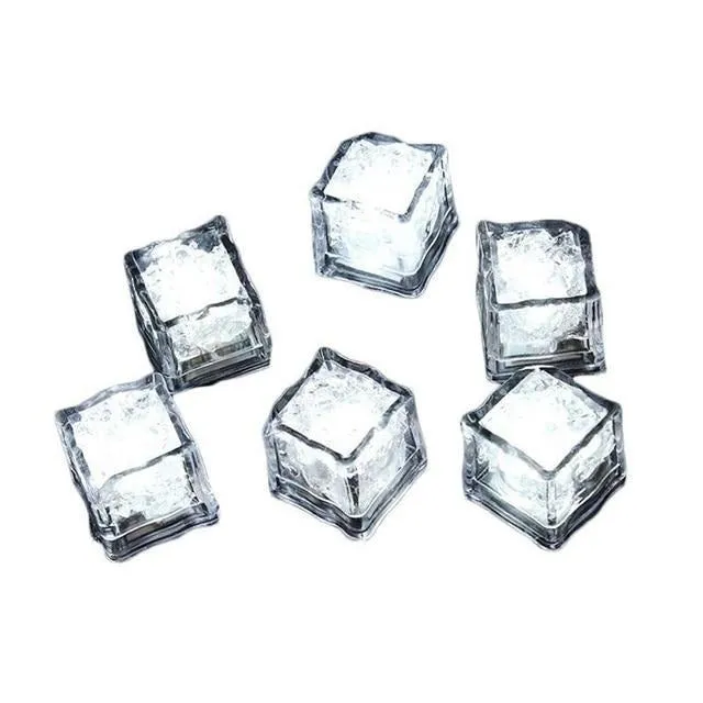 Party LED  light ice cube / colorful touch sensor night light