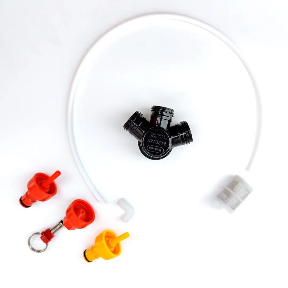 PCO38 Tapping Head  Kit ( Silicone Elbow, Tube, PRV, Carbonation caps and Filter)
