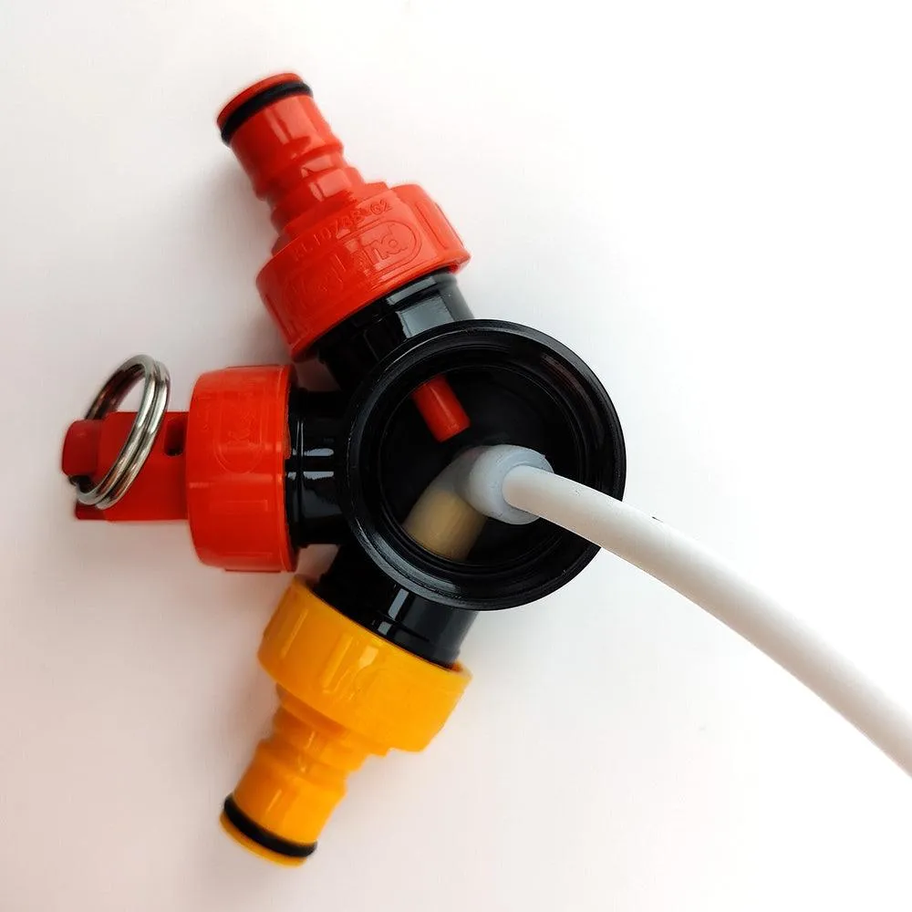 PCO38 Tapping Head  Kit ( Silicone Elbow, Tube, PRV, Carbonation caps and Filter)