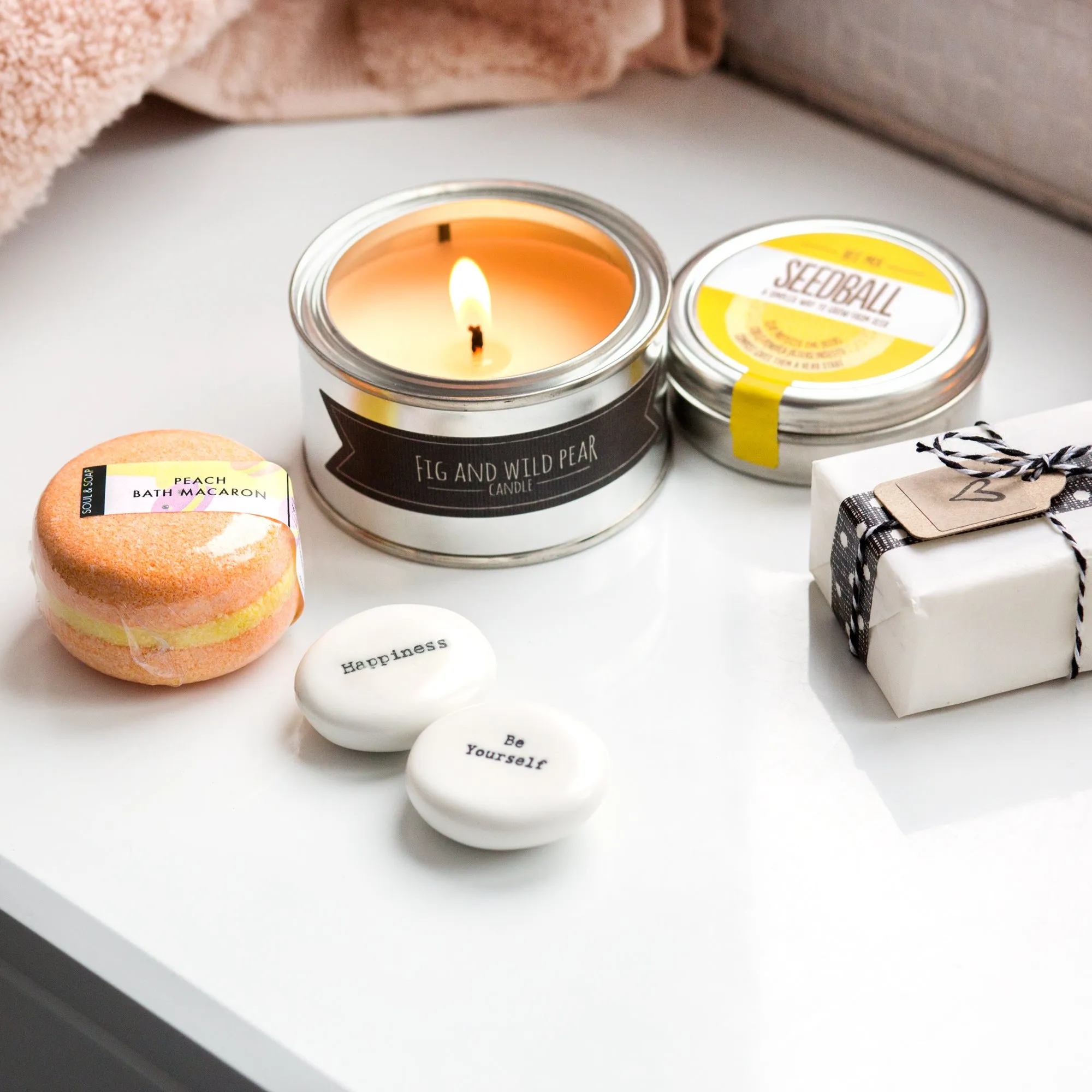 Personalised 'Bee Happy' Kindness and Relaxation Kit