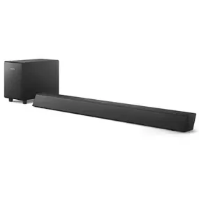 Philips 2.1 Channel Soundbar Speaker / Wireless Subwoofer / Black (TAB5305/37)