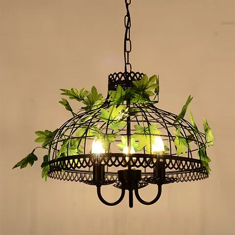Plant chandeliers, flowers, bars, hot pot restaurants, music restaurants, barbecue bars, creative bar decoration lights