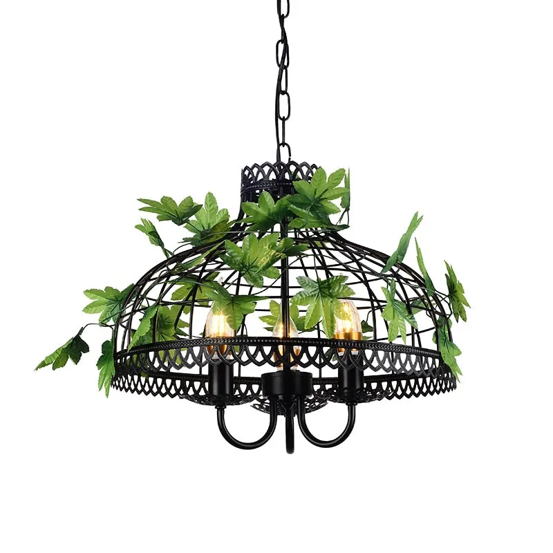 Plant chandeliers, flowers, bars, hot pot restaurants, music restaurants, barbecue bars, creative bar decoration lights
