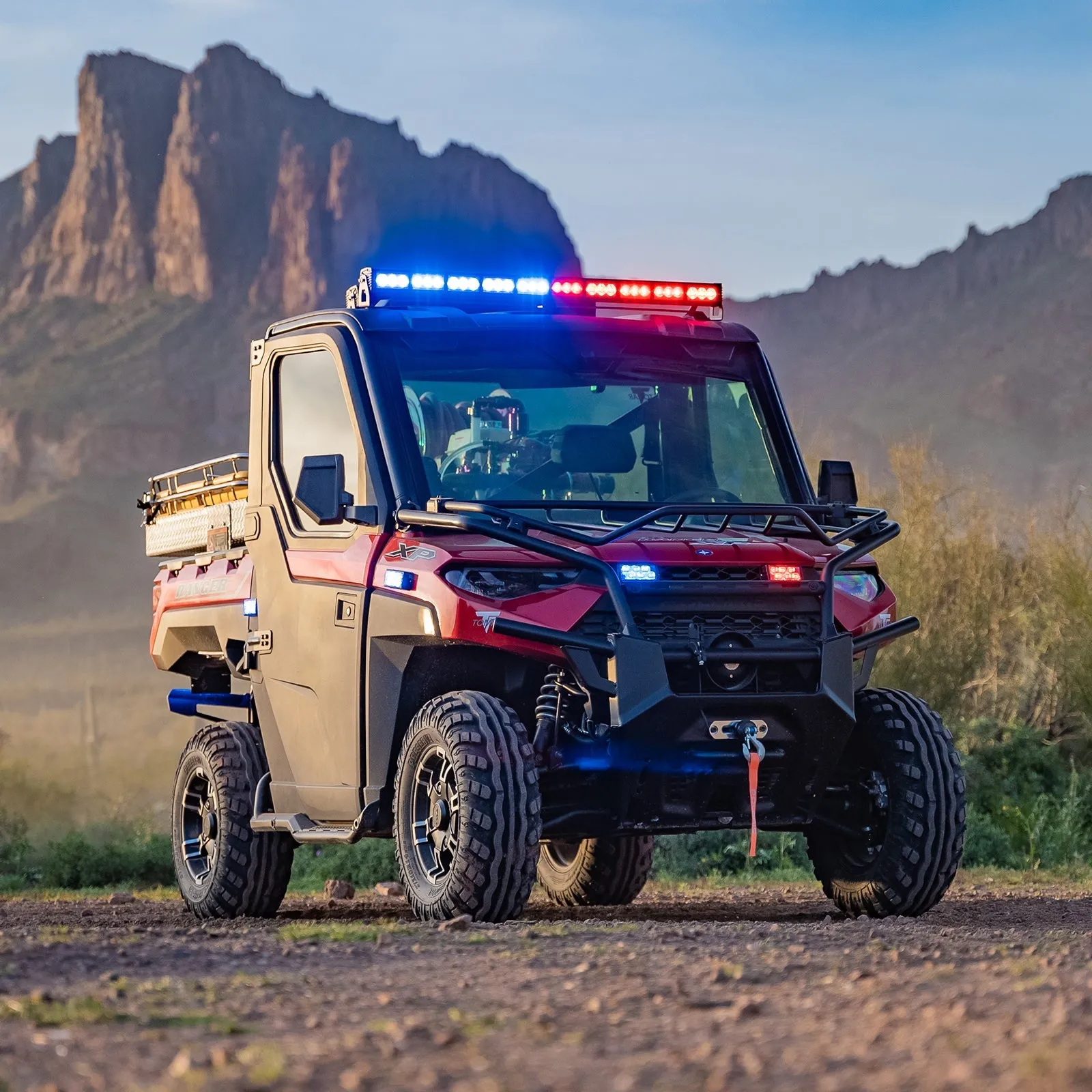 Polaris Ranger XP 1000 TR Series 50" LED lightbar Front Mount