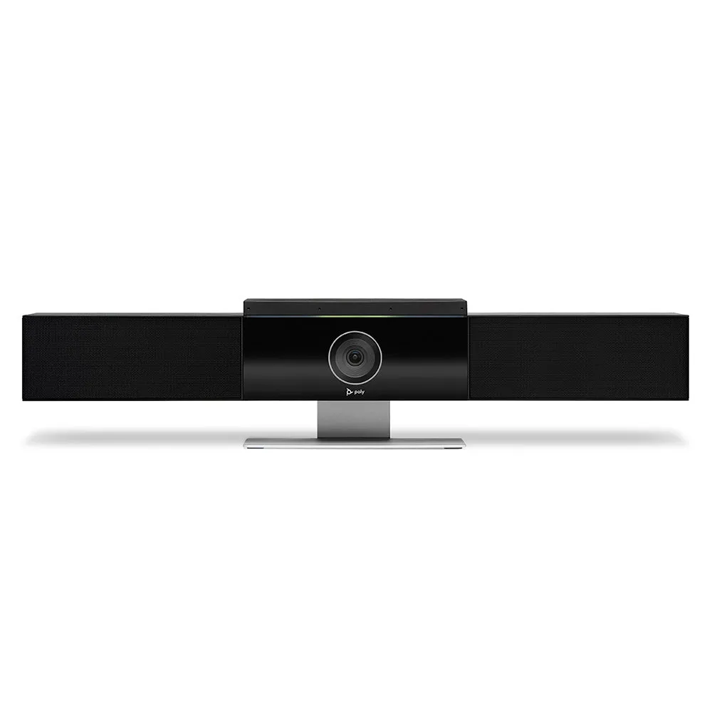 Poly Studio USB Video Bar with Auto Speaker Track 4K 5x Zoom 120° FOV Camera (P009)