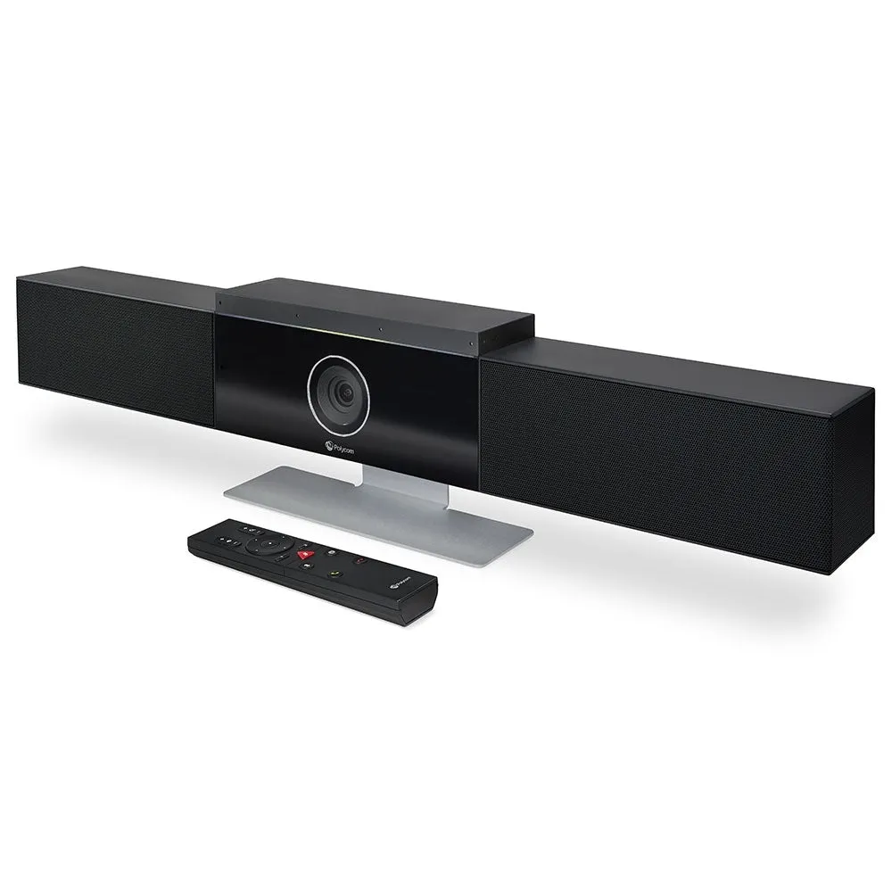 Poly Studio USB Video Bar with Auto Speaker Track 4K 5x Zoom 120° FOV Camera (P009)