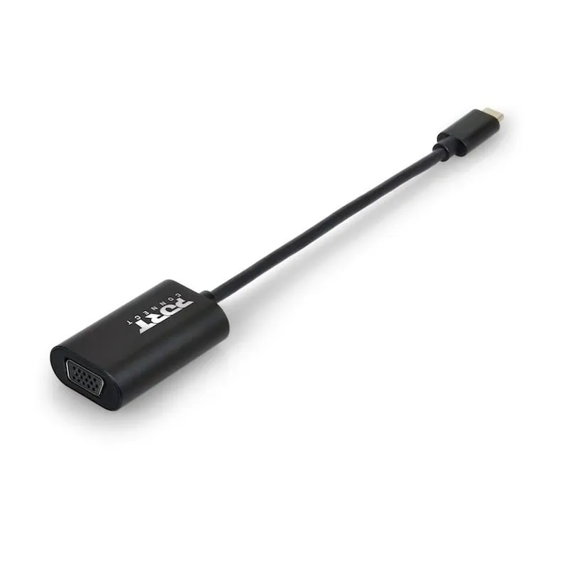 Port Connect Type-C To Vga Converter