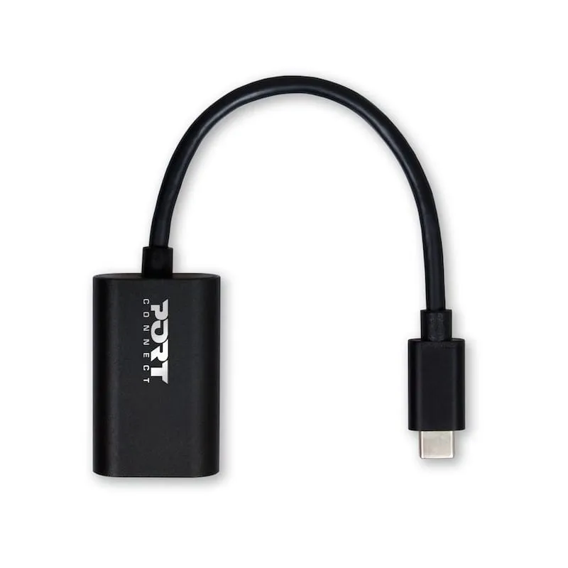 Port Connect Type-C To Vga Converter