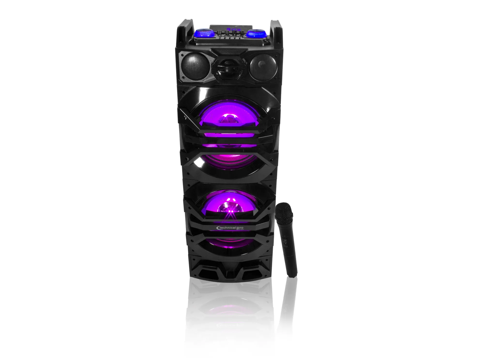Powered 10" LED Tower Speaker
