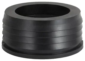ProSource Hub Donut, 4 x 3 in, Compression, PVC, Black :EA: QUANTITY: 1