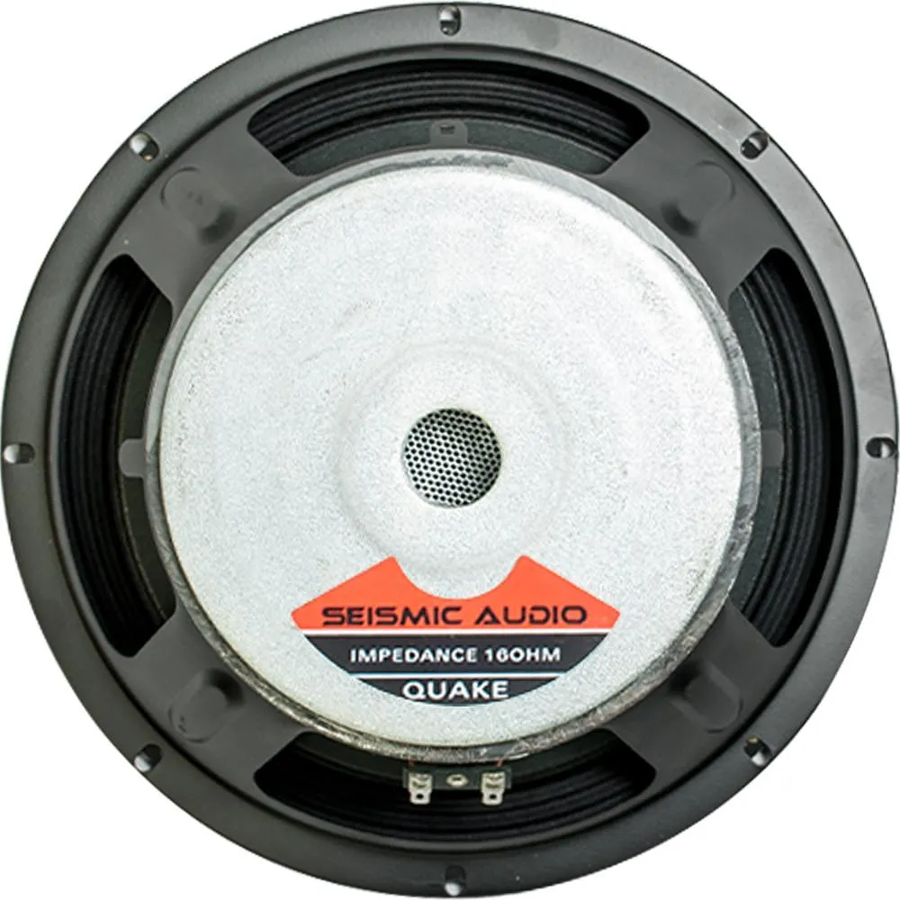 Quake 10" - 16 Ohm Steel Frame Drivers for PA Speakers (Pair) Loudspeakers
