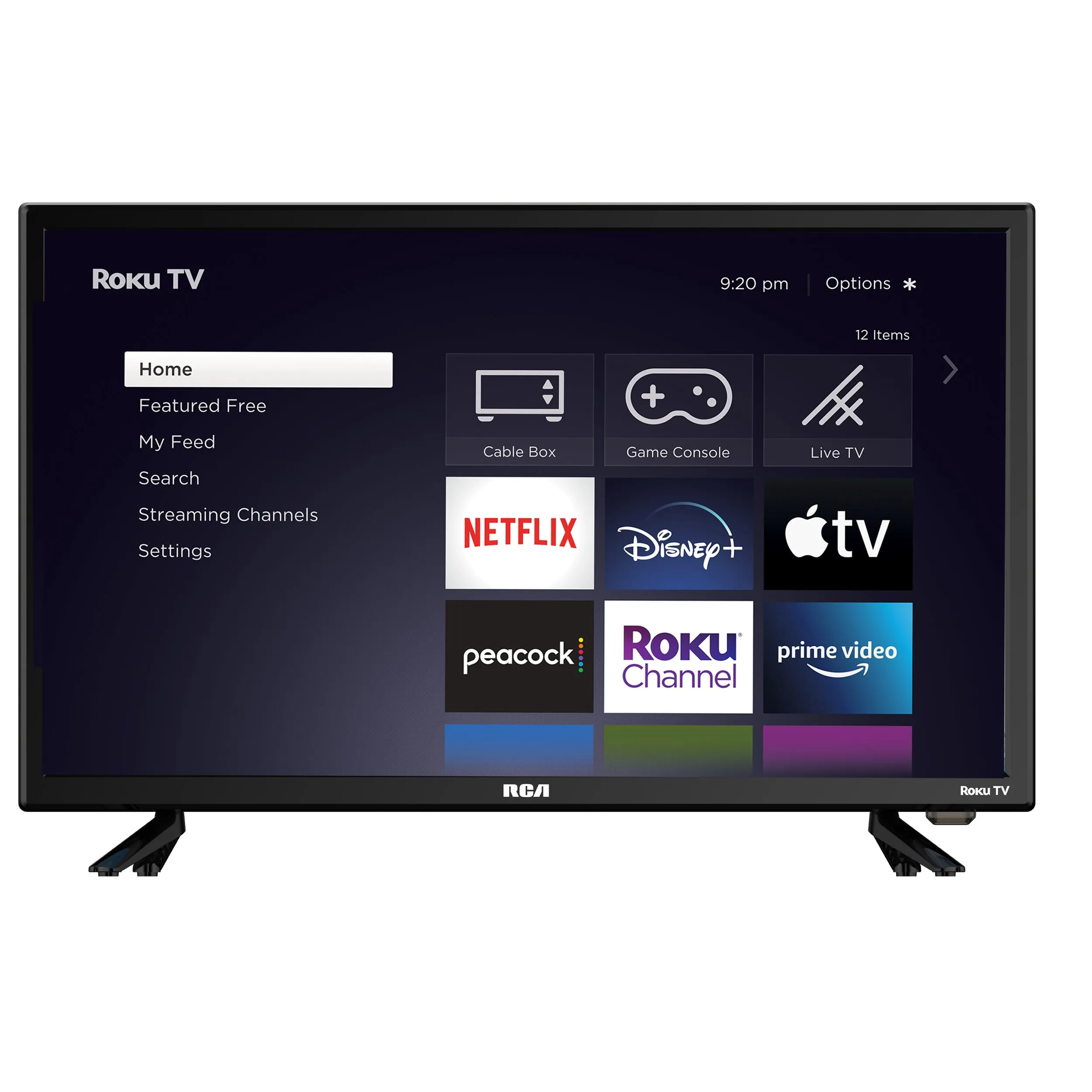 RCA 24" Class 720P Roku Smart LED TV (RTR2460-US)