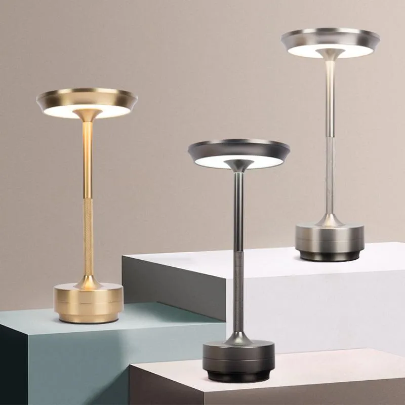 Rechargeable Aluminum LED Lamp