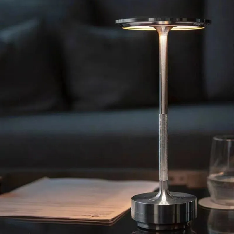 Rechargeable Aluminum LED Lamp