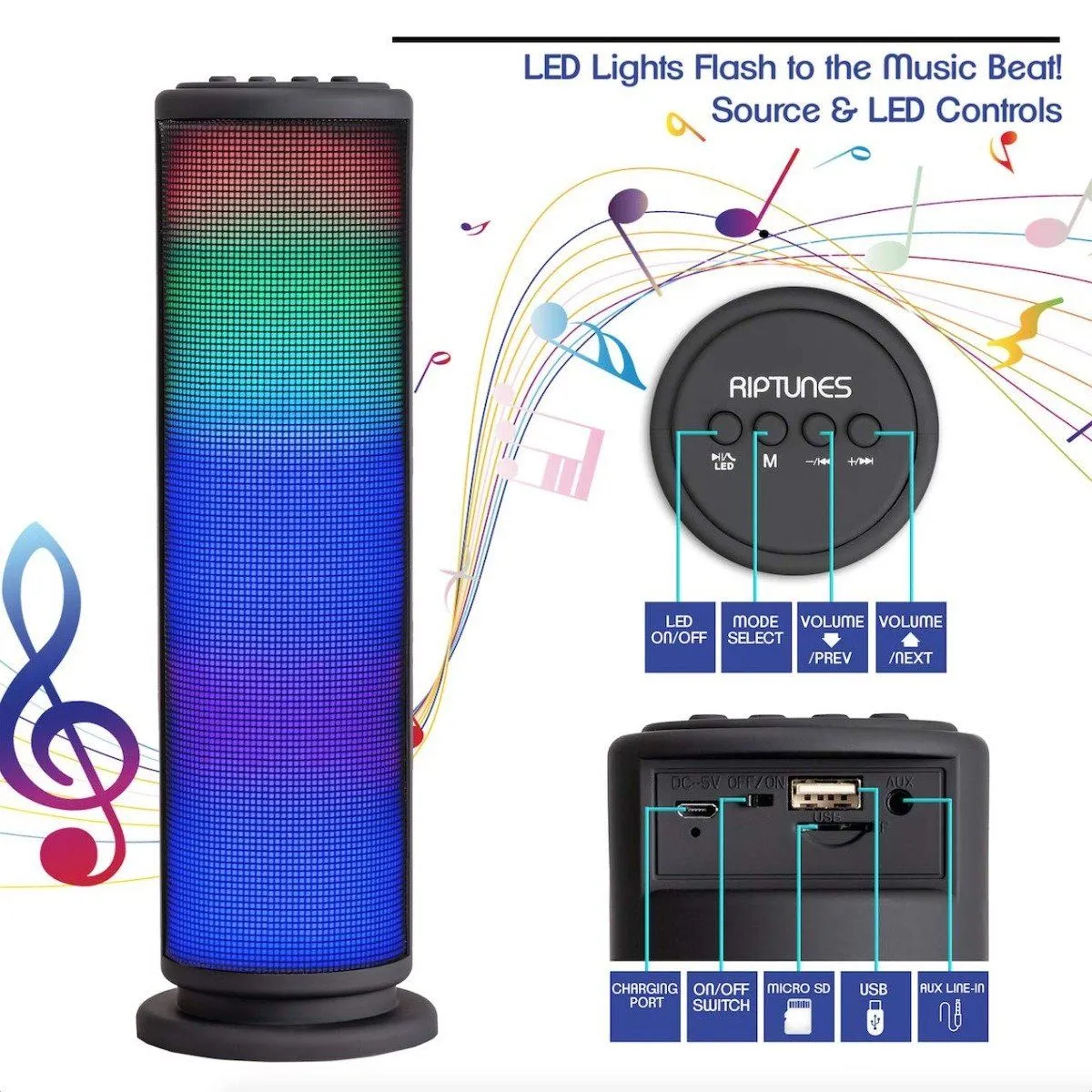 Riptunes AS-RIPAS1026BT Wireless speaker