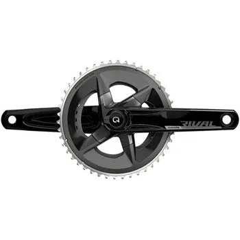 Rival AXS Bicycle Crankset with Quarq Power Meter - 175mm, 12-Speed, 48/35t Yaw, 107 BCD, DUB Spindle Interface, D1