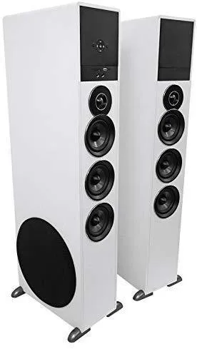 Rockville TM150B Black Home Theater System Tower Speakers 10" Sub/Blueooth/USB