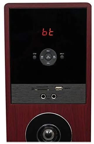 Rockville TM150B Black Home Theater System Tower Speakers 10" Sub/Blueooth/USB