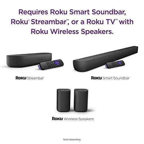 Roku Wireless Subwoofer (for Roku Audio or Roku TV)