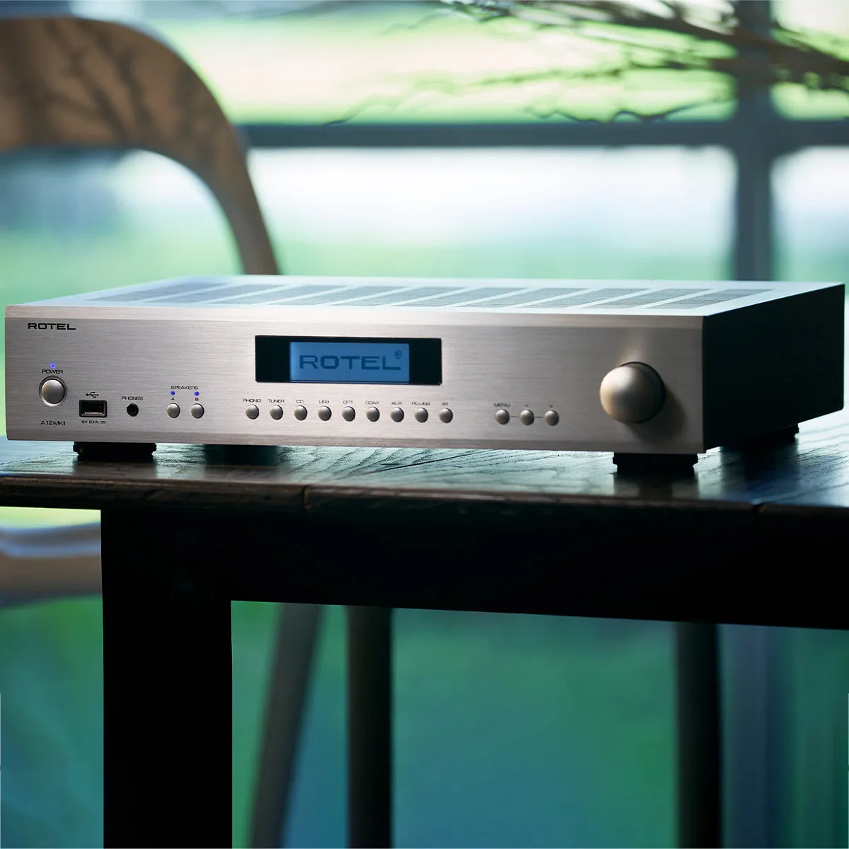 Rotel A12MKII Stereo Integrated Amplifier (Silver)