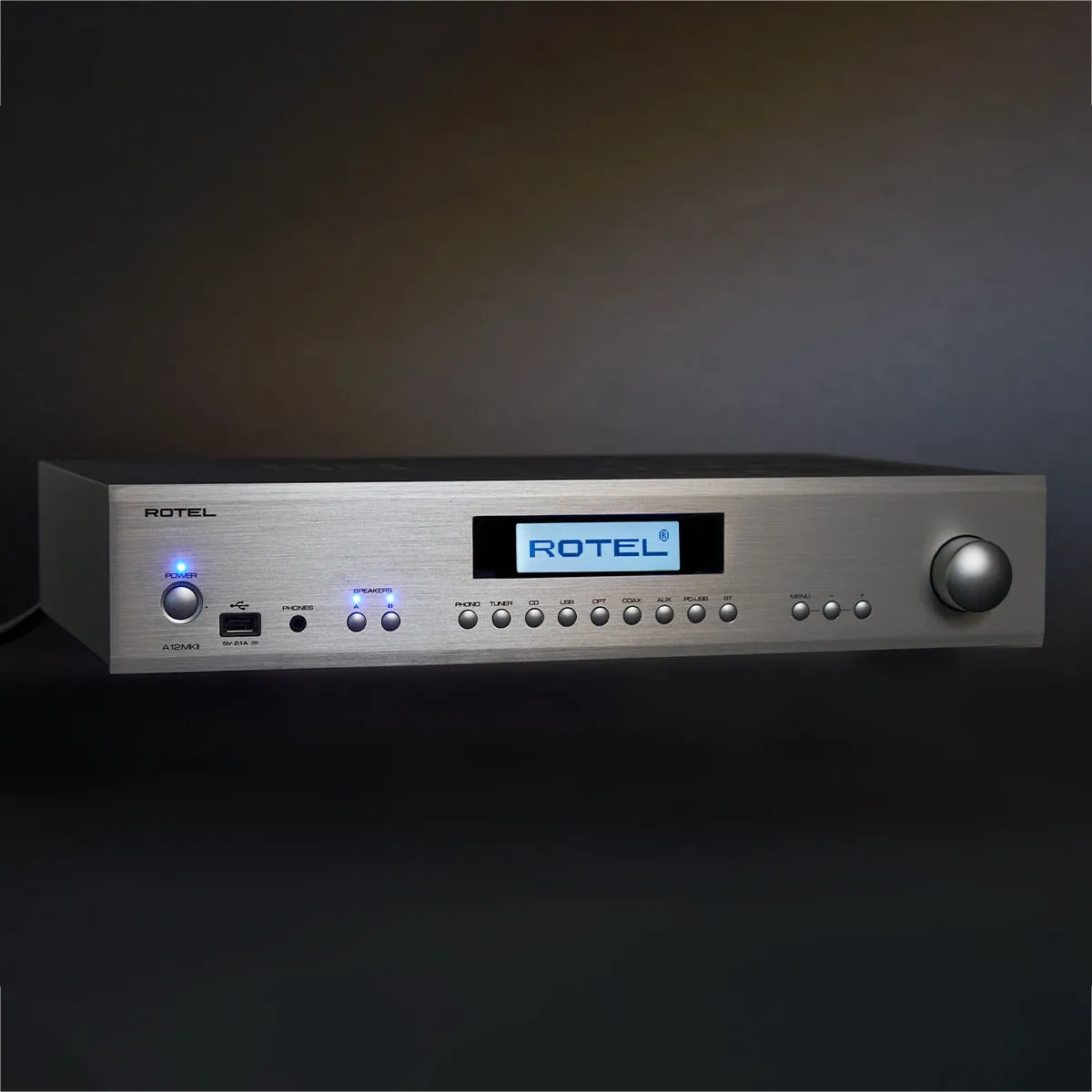Rotel A12MKII Stereo Integrated Amplifier (Silver)
