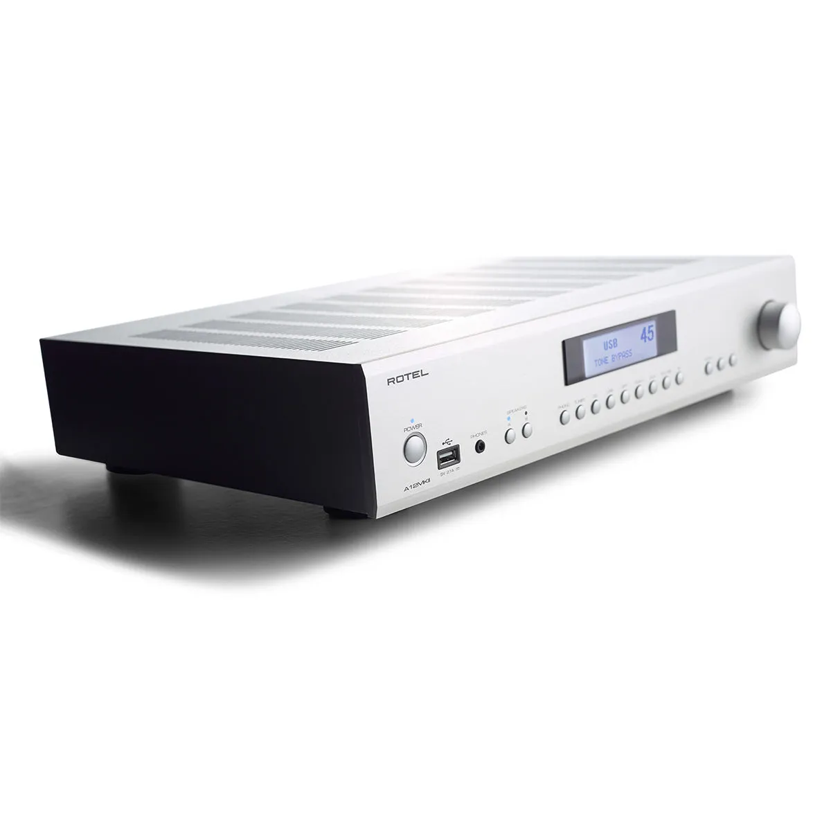 Rotel A12MKII Stereo Integrated Amplifier (Silver)