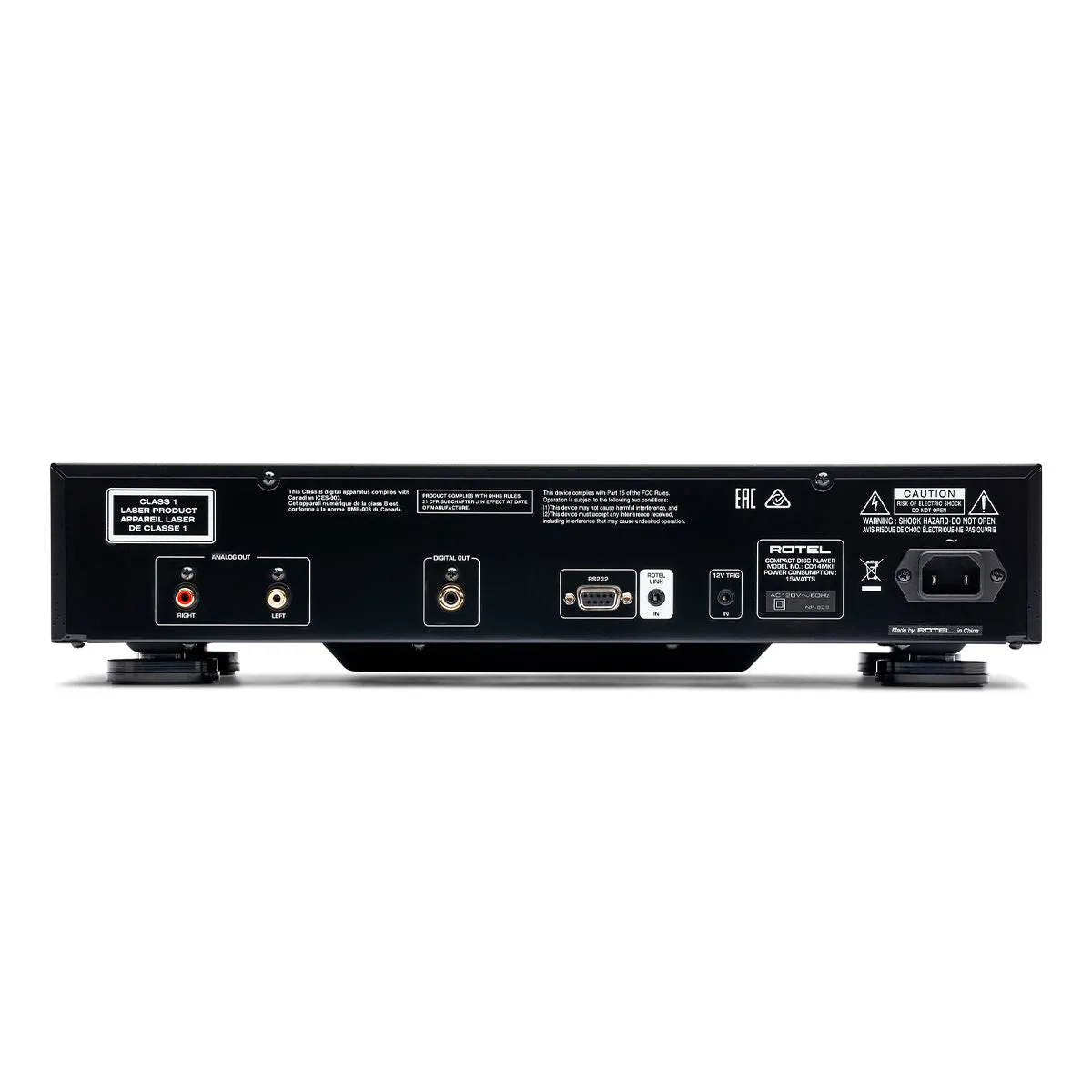 Rotel CD14MKII CD Player & DAC (Black)